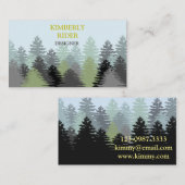 Het boombos visitekaartje (Voorkant / Achterkant)