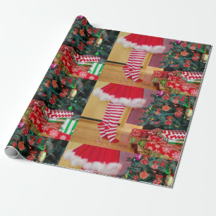 HET BOOMWIKKELPAPIER BIJSNIJDEN CADEAUPAPIER