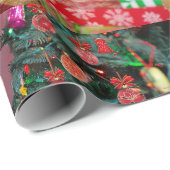 HET BOOMWIKKELPAPIER BIJSNIJDEN CADEAUPAPIER (Rol Hoek)