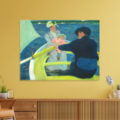 Het bootfeest canvas afdruk (Insitu (Woonkamer))