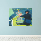 Het bootfeest canvas afdruk (Insitu (Houten vloer))