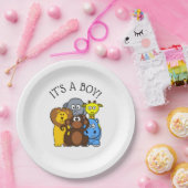 Het Bord dierentuin van een Baby shower van een jo (Feest)