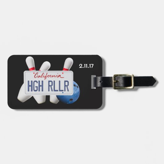 Het Bord High Roller Cali Bagagelabel (Voorkant horizontaal)