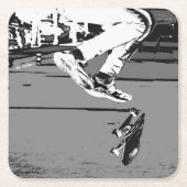 Het bord omdraaien kartonnen onderzetters (Voorkant)