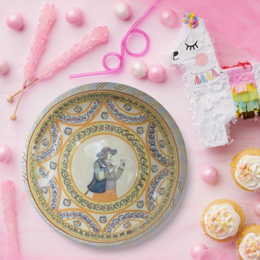 Het Bord Quimper Nine Inch-papier - Laatste zomer (Feest)