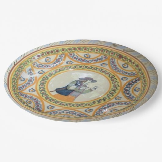 Het Bord Quimper Nine Inch-papier - Laatste zomer (Gekanteld)