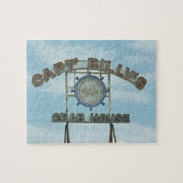 Het bord van Capt Billy, in het zuiden van Marylan Legpuzzel
