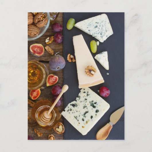 Het bord van Chheese Briefkaart (Voorkant)