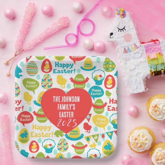 Het Bord van de familie Johnson in 2025 (Feest)