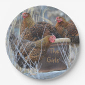 Het Bord van de "Girls" Chicken Paper (Voorkant)