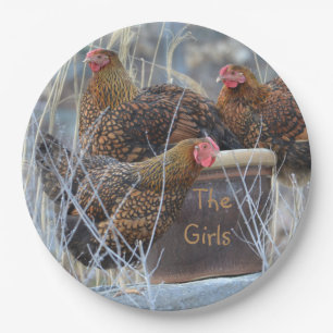 Het Bord van de "Girls" Chicken Paper