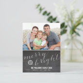 Het bord van de KAART van de VAKANTIE van de FOTO (Staand voorkant)