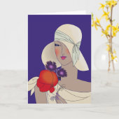 Het Bord van de mode Kaart (Gele Bloem)