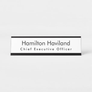 Het Bord van de naam voor Desk of Wall HAMbyWG Bureau Naambordje