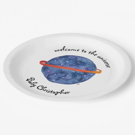 Het Bord van het Baby shower van de ruimte Onthaal (Gekanteld)