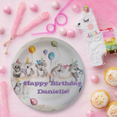 Het Bord van het Koala Beren Birthday Party Girls  (Feest)