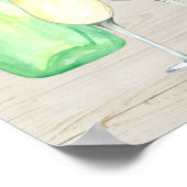 Het bord voor de avond voor de repetitiediner poster (Hoek)