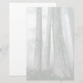 Het bos aanhalen briefpapier (Voorkant / Achterkant)