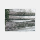 Het bos aanhalen fleece deken (Voorkant (Horizontaal))
