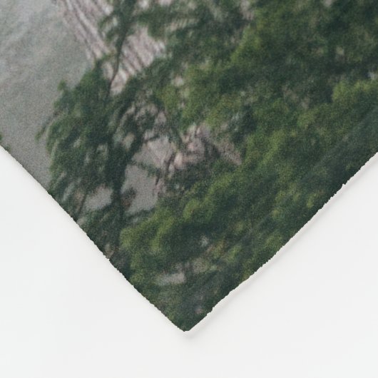 Het bos aanhalen fleece deken (Hoek)