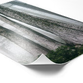 Het bos aanhalen foto afdruk (Hoek)