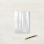 Het bos aanhalen post-it® notes (Op bureau)