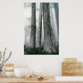 Het bos aanhalen poster (Keuken)