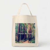 Het bos beschermen tote bag (Voorkant)