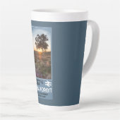 Het bos Hampshire Engeland Latte Mok (Rechterhoek)