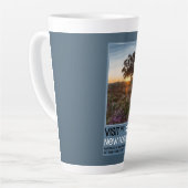 Het bos Hampshire Engeland Latte Mok (Linkerhoek)