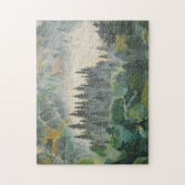 Het bos in Dawn Legpuzzel (Verticaal)