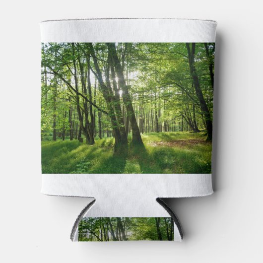 Het bos in de lente blikjeskoeler (Voorkant)