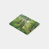 Het bos in de lente post-it® notes (Schuin)