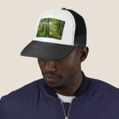 Het bos in de lente trucker pet (In situ)