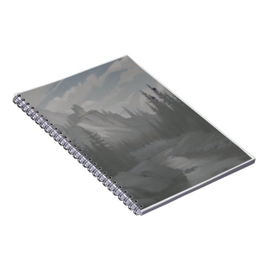 Het bos in notitieboek (Rechterzijde)