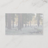 Het bos in San Fransisco Peaks Visitekaartje (Achterkant)