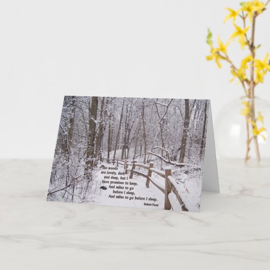 Het "bos is het Mooie" Ontwerp van de Kaart van de (Gele Bloem)