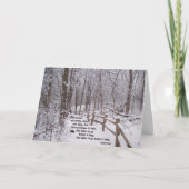 Het "bos is het Mooie" Ontwerp van de Kaart van de (Voorkant)