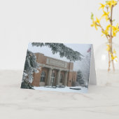 Het bos Lege Wenskaart van de School van het Park Kaart (Gele Bloem)