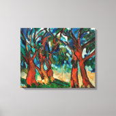Het bos | Maurice de Vlaminck | Canvas Afdruk (Voorkant)