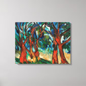Het bos | Maurice de Vlaminck | Canvas Afdruk (Voorkant)