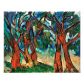 Het bos | Maurice de Vlaminck | Foto Afdruk (Voorkant)