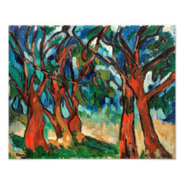 Het bos | Maurice de Vlaminck | Foto Afdruk