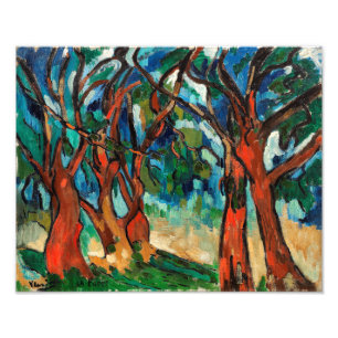 Het bos   Maurice de Vlaminck   Foto Afdruk
