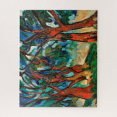 Het bos | Maurice de Vlaminck | Legpuzzel (Verticaal)
