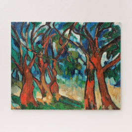 Het bos | Maurice de Vlaminck | Legpuzzel