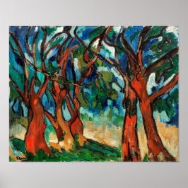 Het bos | Maurice de Vlaminck | Poster