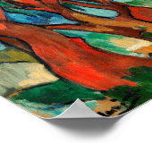 Het bos | Maurice de Vlaminck | Poster (Hoek)