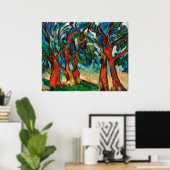 Het bos | Maurice de Vlaminck | Poster (Thuiskantoor)