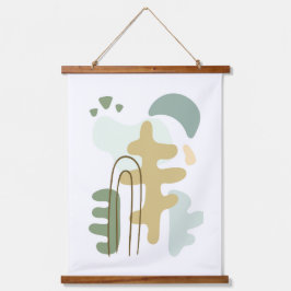 Het bos moderne Abstract Hangend Wandkleed